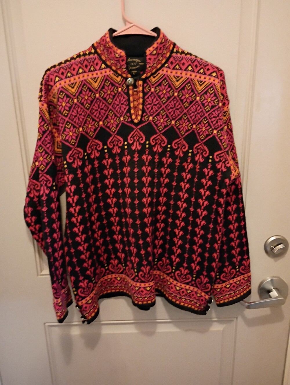 Obermeyer Women's Multicolored Wool Blend Sweater Size L